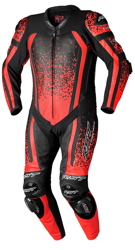 RST ProSeries EVO CE Kombi mit Airbag - Neon Rot/Schwarz