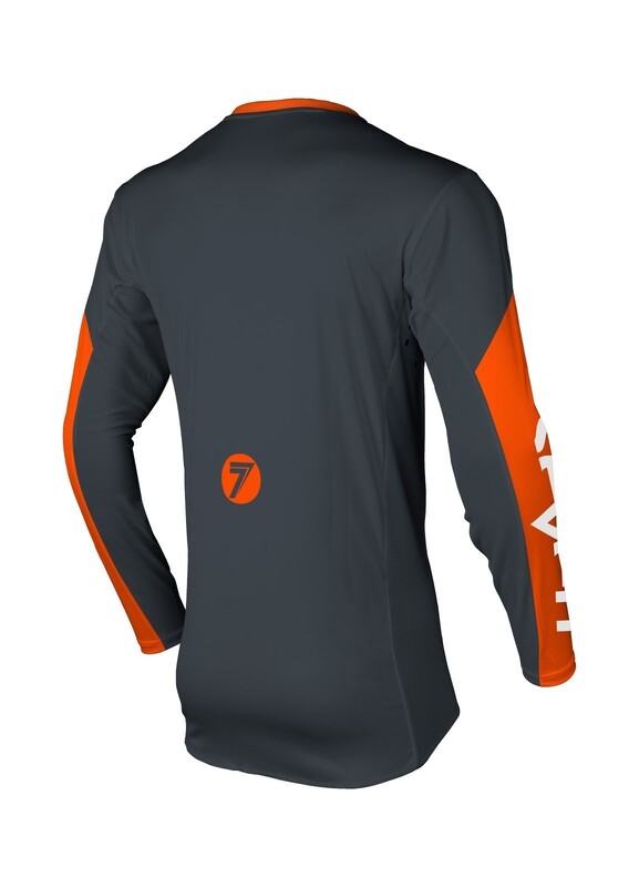 SEVEN Rival Rift youth Trikot - Anthrazit