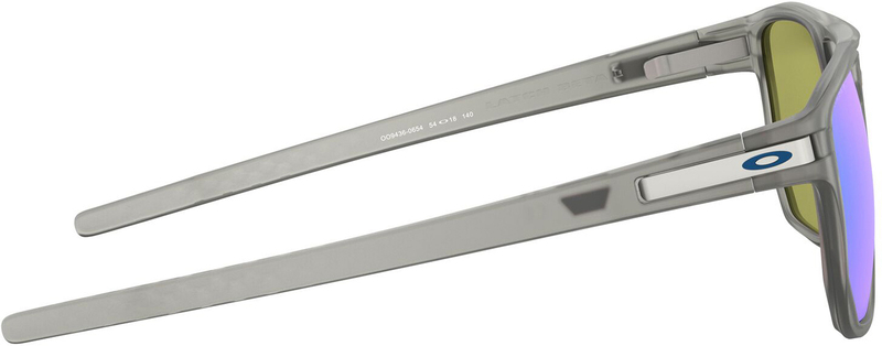 OAKLEY Latch Beta Sonnenbrille Matte Grey Ink - Prizm Sapphire Iridium Polarized Gläser