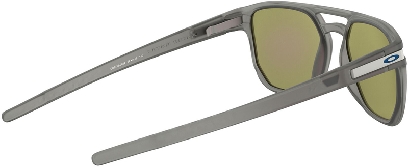 OAKLEY Latch Beta Sonnenbrille Matte Grey Ink - Prizm Sapphire Iridium Polarized Gläser