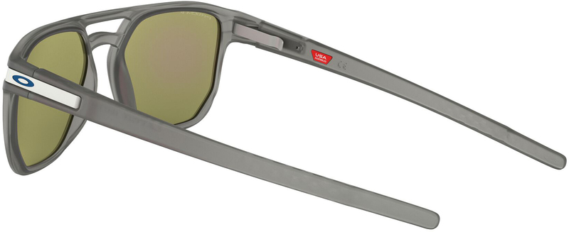 OAKLEY Latch Beta Sonnenbrille Matte Grey Ink - Prizm Sapphire Iridium Polarized Gläser