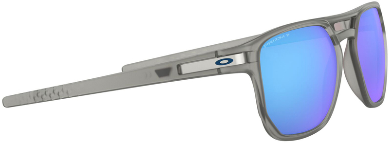 OAKLEY Latch Beta Sonnenbrille Matte Grey Ink - Prizm Sapphire Iridium Polarized Gläser