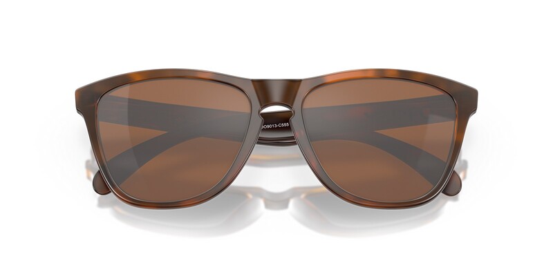 OAKLEY Frogskins Sonnenbrille Mattbraun - Glas Braun