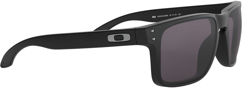 OAKLEY Holbrook Sonnenbrille Gestell Mattschwarz - Gläser Prizm Grey