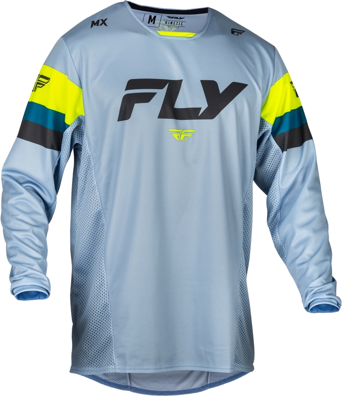 FLY RACING Kinetic Prix Jersey - Ice Grey/Anthrazit/Hi-Vis