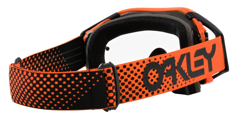 OAKLEY Airbrake MX Brille - Moto Orange B1B Klares Glas