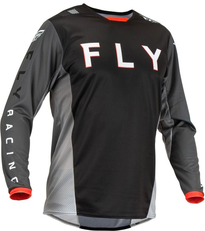 FLY RACING Kinetic Kore Jersey Black/Grey Md