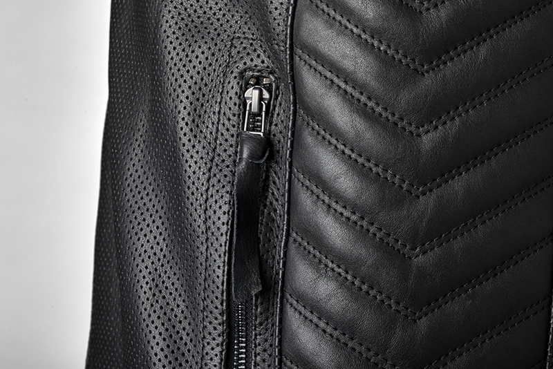 RST Roadster Air CE Lederjacke Herren - Schwarz