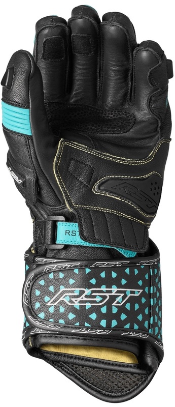 RST TracTech Evo 4 CE Damen Handschuhe - Schwarz/Aqua/Grau