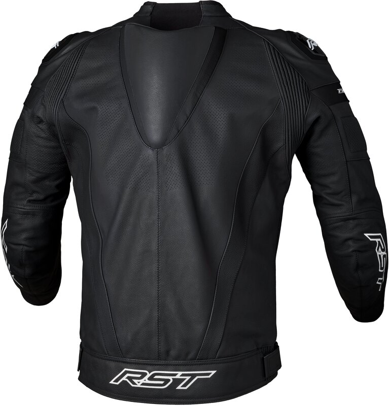 RST TracTech Evo 5 Lederjacke Herren - Schwarz/Schwarz/Schwarz