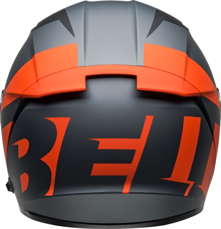 BELL Lithium Helm - Shear Matte Gray/Orange