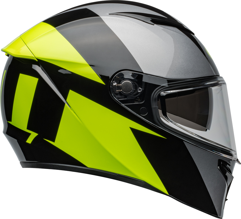 BELL Lithium Helm - Shear Gloss Metallic Gray/Retina