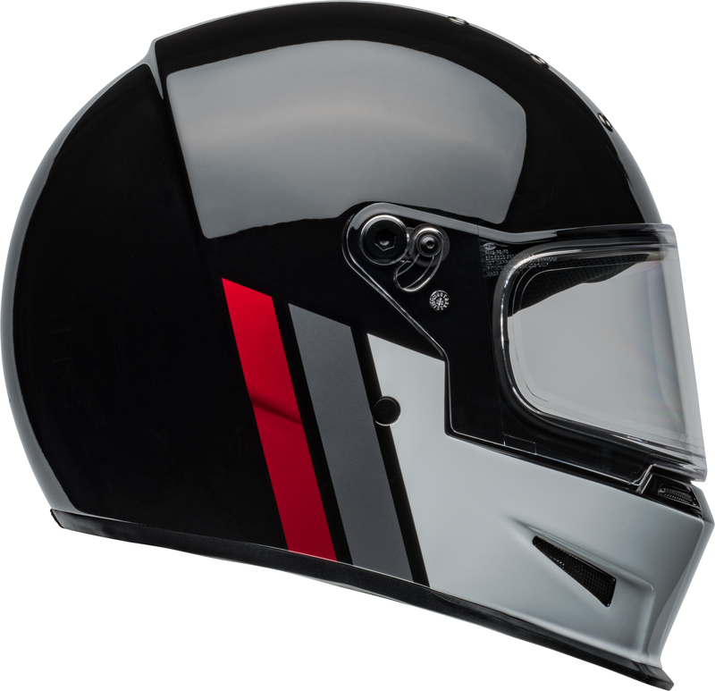 BELL Eliminator Helm - GT Gloss Black/White
