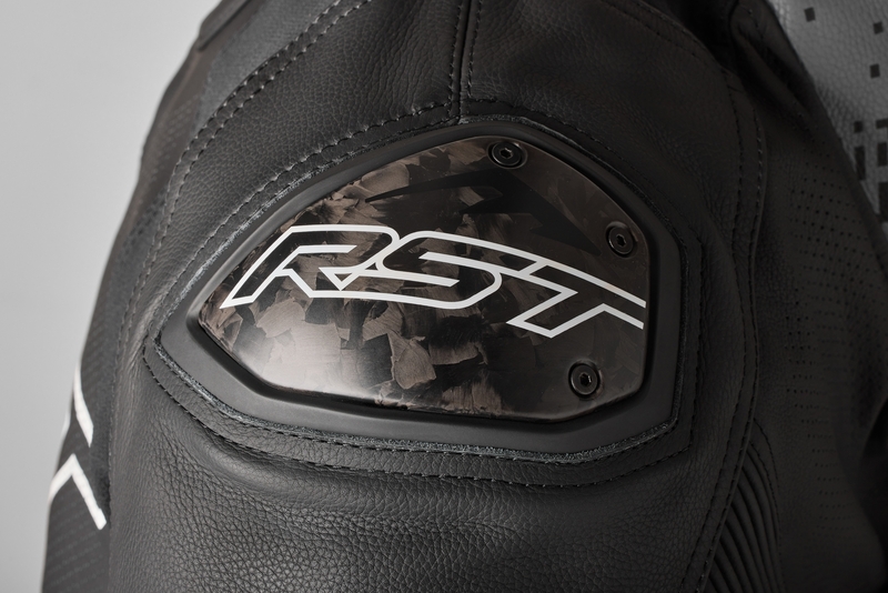 RST Pro Series Supersport-K CE Lederjacke - Schwarz/Grau