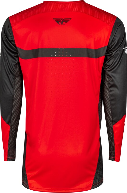 FLY RACING Rayce Fahrrad-Jersey - Rot/Schwarz/Weiß