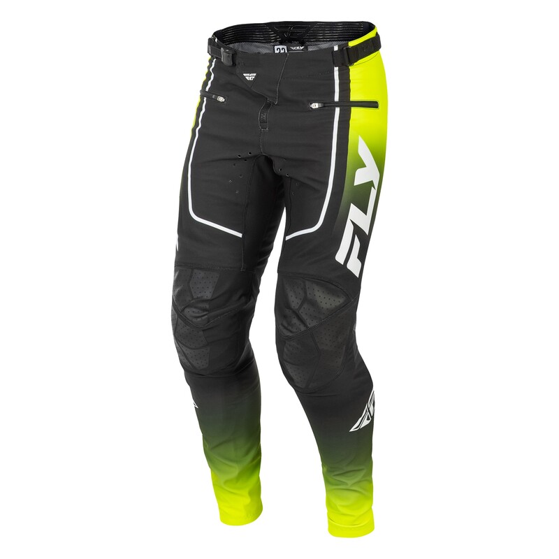 FLY RACING Rayce Jugendhose - Lime/Schwarz/Weiß