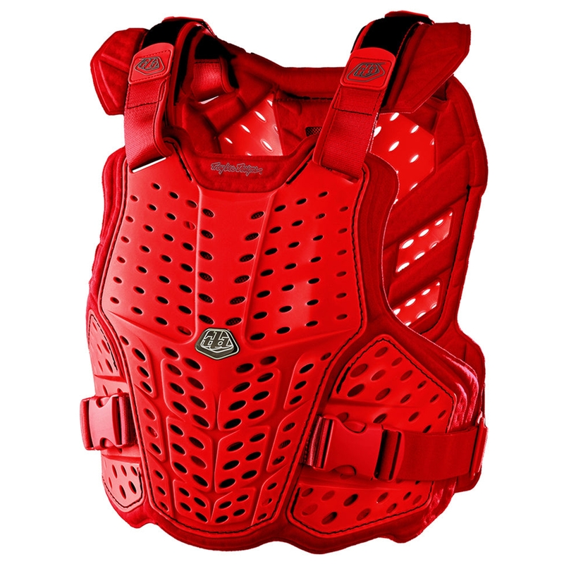 TROY LEE DESIGNS Rockfight Jugend-Brustprotektor – Rot