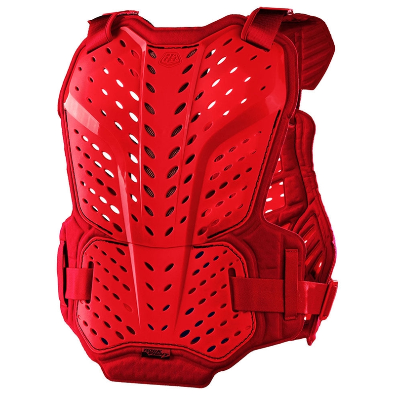 TROY LEE DESIGNS Rockfight Jugend-Brustprotektor – Rot