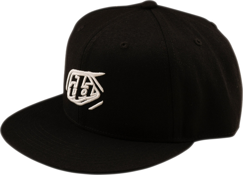 TROY LEE DESIGNS Curved Snapback Badge Cap - Schwarz