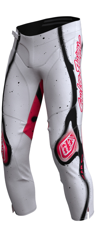 TROY LEE DESIGNS GP Pro Membran Jugendhose – Weiß/Neonrot