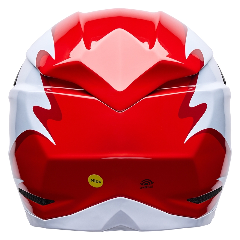 BELL Moto-10 Spherical Helm - Fluid Black/Red