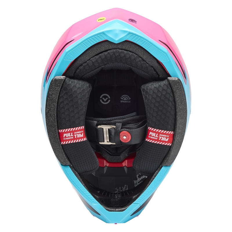 BELL Moto-10 Spherical Helm - Fluid Green Pink