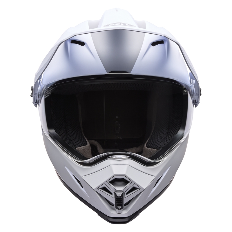 BELL MX-9 Adventure Mips Helm - Trial White/Red