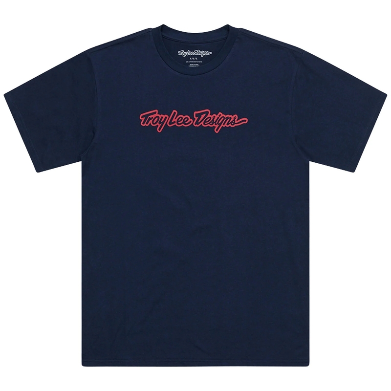 TROY LEE DESIGNS Signature T-Shirt - Navy