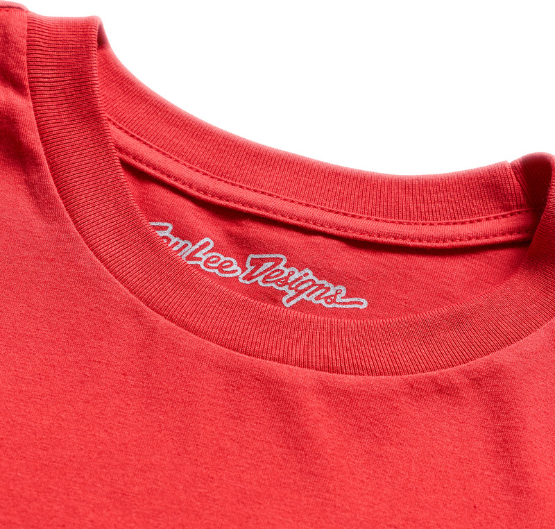 TROY LEE DESIGNS Signature Jugend T-Shirt - Scarlet