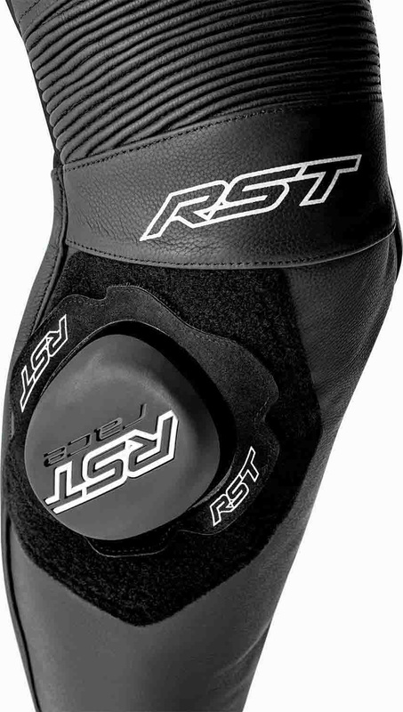 RST S1 D3O Leather Suit - Black/White