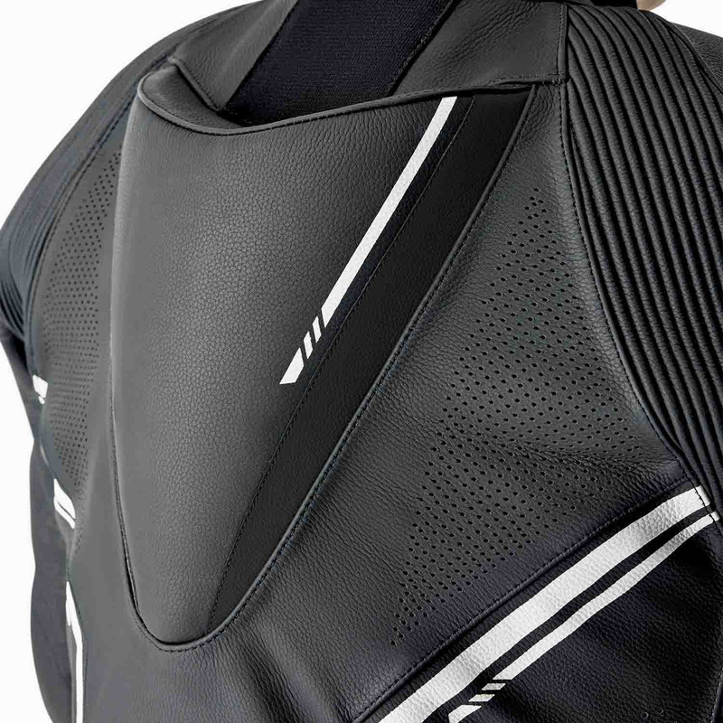 RST S1 D3O Leather Suit - Black/White