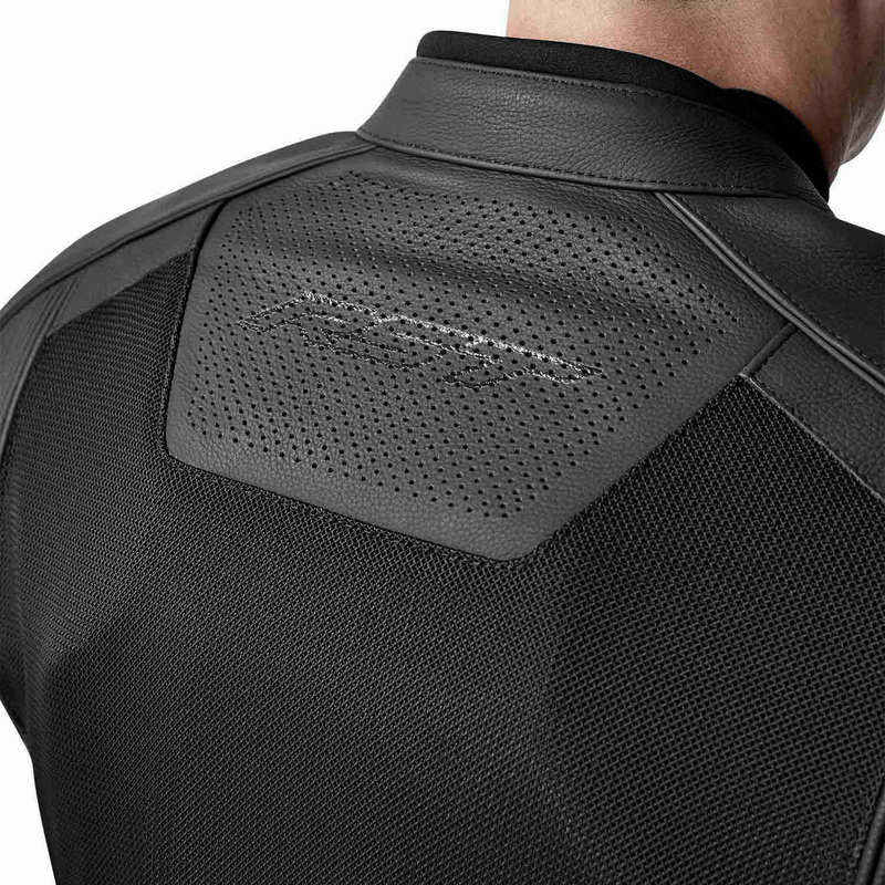 RST S1 Mesh D3O Leather Jacket - Black