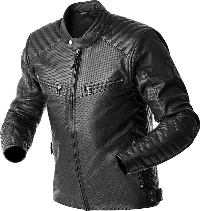 RST Roadster Air D3O Leather Jacket - Black