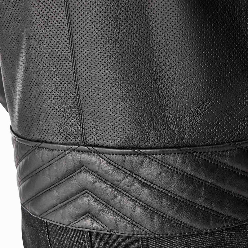 RST Roadster Air D3O Leather Jacket - Black