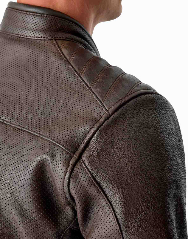 RST Roadster Air D3O Leather Jacket - Brown