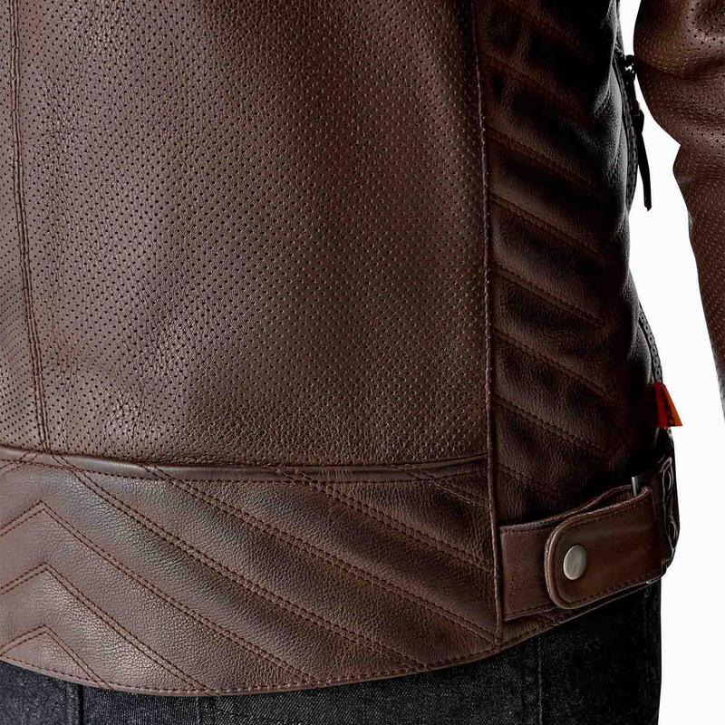 RST Roadster Air D3O Leather Jacket - Brown