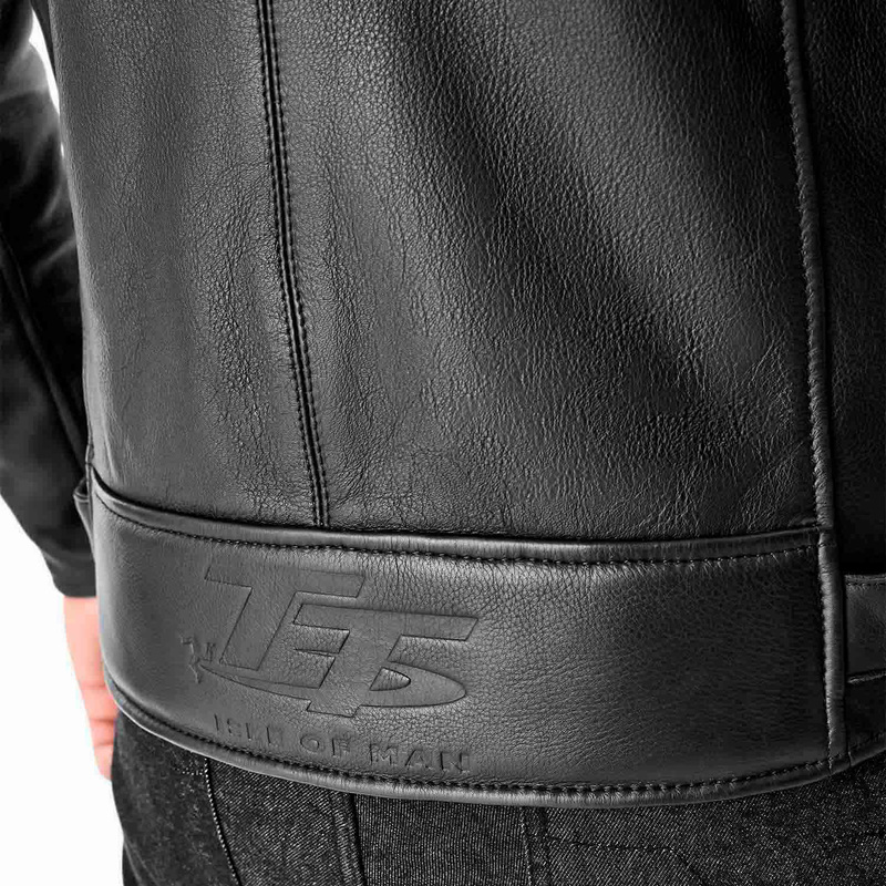 RST Hillberry D3O Leather Jacket - Black