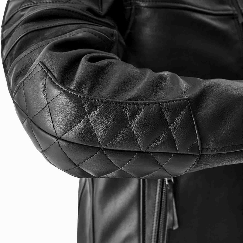 RST Hillberry D3O Leather Jacket - Black
