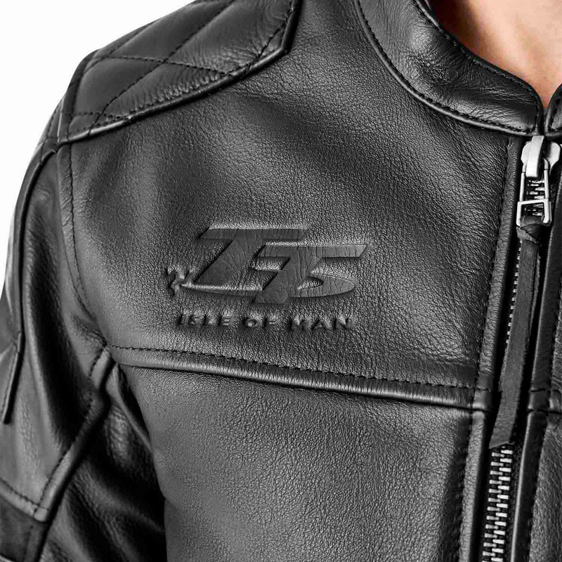 RST Hillberry D3O Leather Jacket - Black