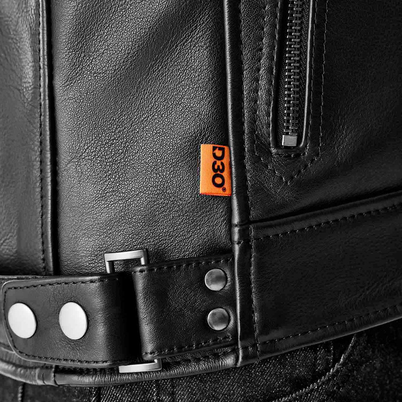 RST Hillberry D3O Leather Jacket - Black