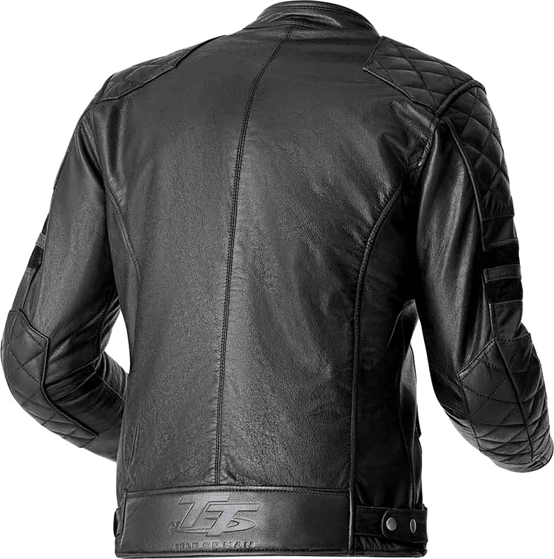 RST Hillberry D3O Leather Jacket - Black