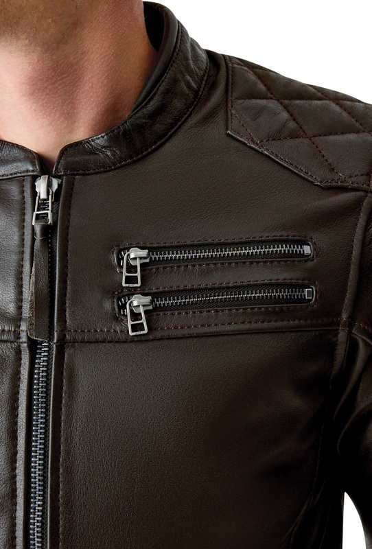 RST Hillberry D3O Leather Jacket - Brown