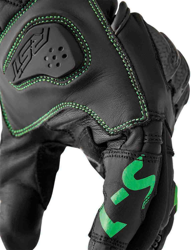 RST S1 Gloves - Black/Flo Green