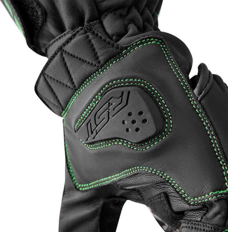 RST S1 Gloves - Black/Flo Green