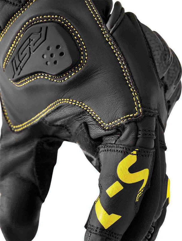 RST S1 Gloves - Black/Flo Yellow