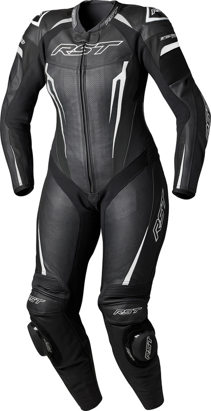 RST Tractech Evo D3O Leather Suit - Black/White