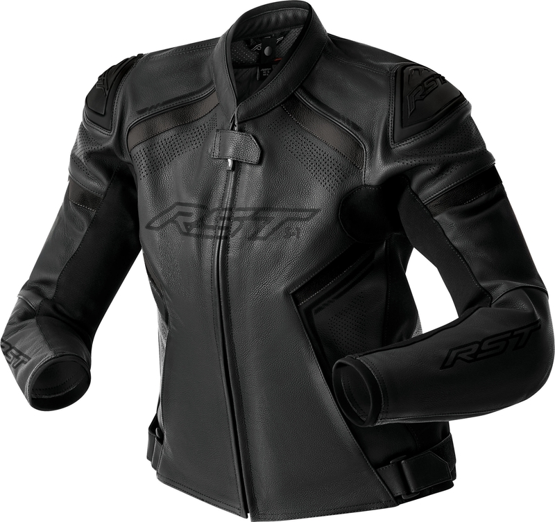 RST S1 D3O Leather Ladies Jacket - Black