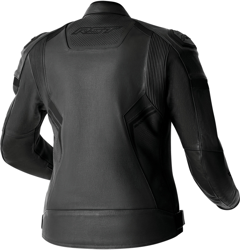 RST S1 D3O Leather Ladies Jacket - Black
