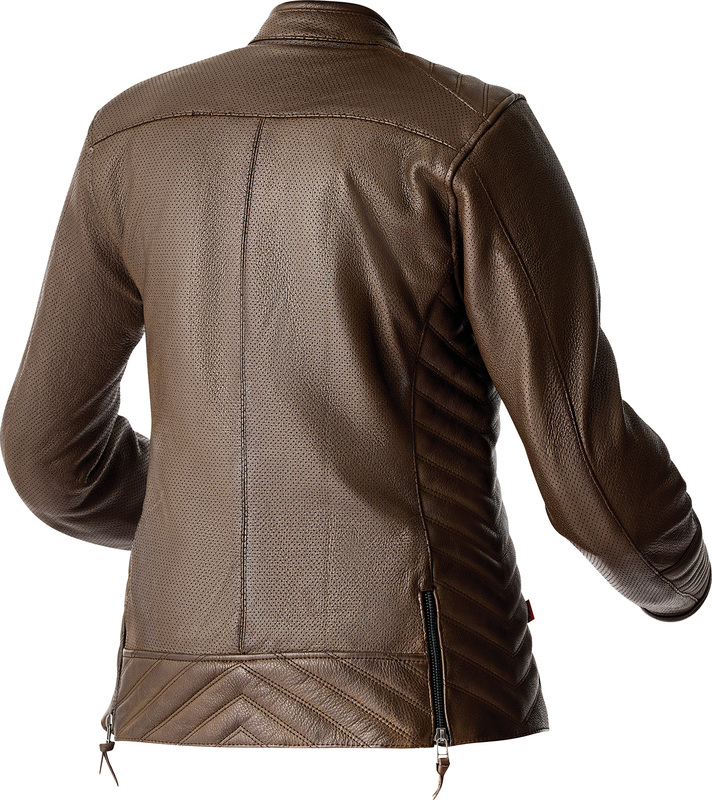RST Roadster Air D3O Leather Ladies Jacket - Brown