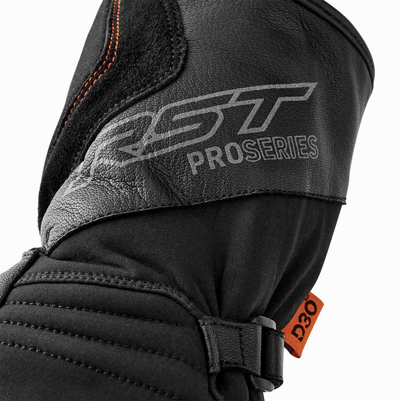 RST Pro Series Artic D3O Waterproof Ladies Gloves - Black